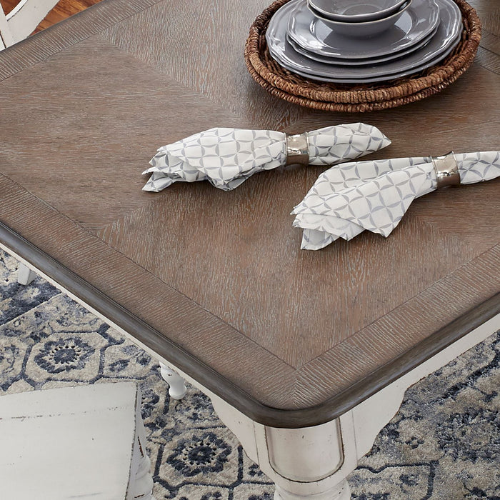 Magnolia Manor Opt 6 Piece Leg Table Set - Furniture 4 Less (Jacksonville, NC)