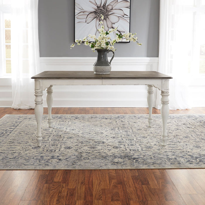 Magnolia Manor Opt 6 Piece Leg Table Set - Furniture 4 Less (Jacksonville, NC)
