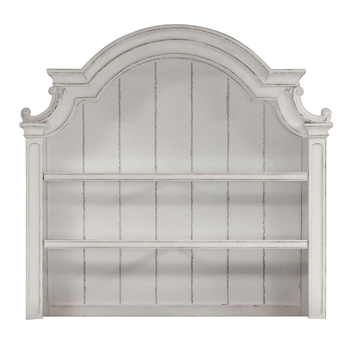 Magnolia Manor Hutch in Antique White - Furniture 4 Less (Jacksonville, NC)
