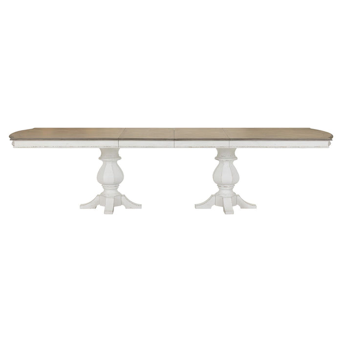 Magnolia Manor Double Pedestal Table Set - Furniture 4 Less (Jacksonville, NC)