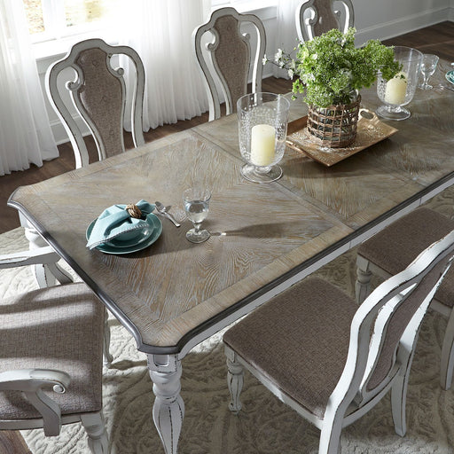 Magnolia Manor 5 Piece Rectangular Table Set - Furniture 4 Less (Jacksonville, NC)