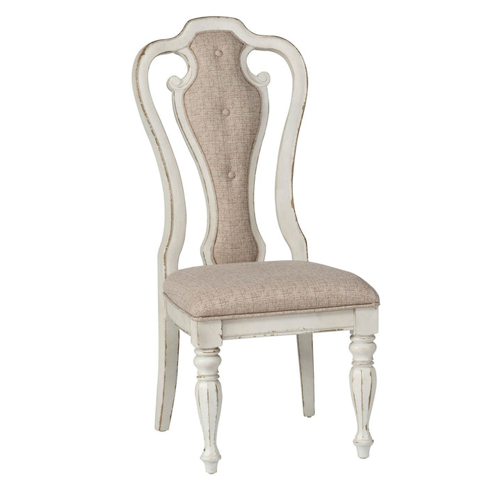 Magnolia Manor Opt 5 Piece Pedestal Table Set - Furniture 4 Less (Jacksonville, NC)