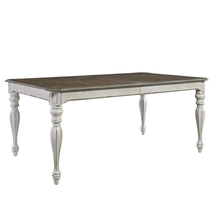 Magnolia Manor Opt 7 Piece Rectangular Table Set - Furniture 4 Less (Jacksonville, NC)