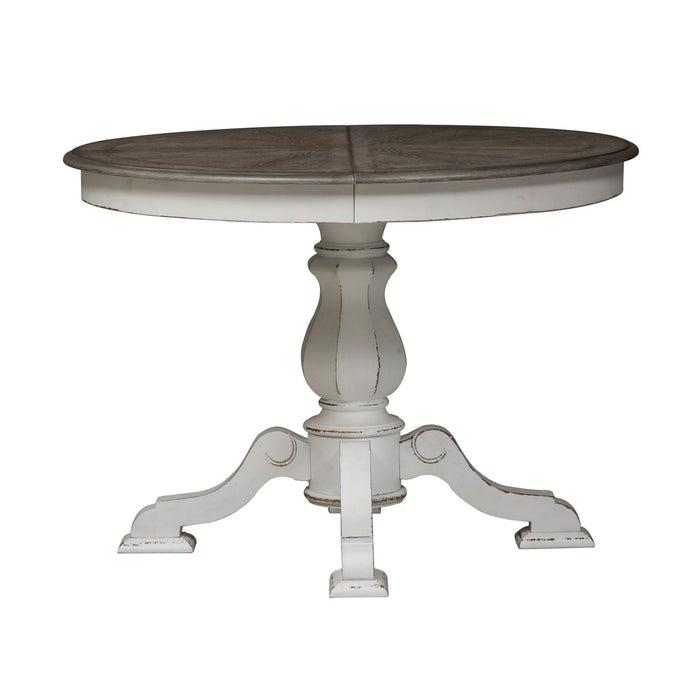 Magnolia Manor Pedestal Table - Furniture 4 Less (Jacksonville, NC)