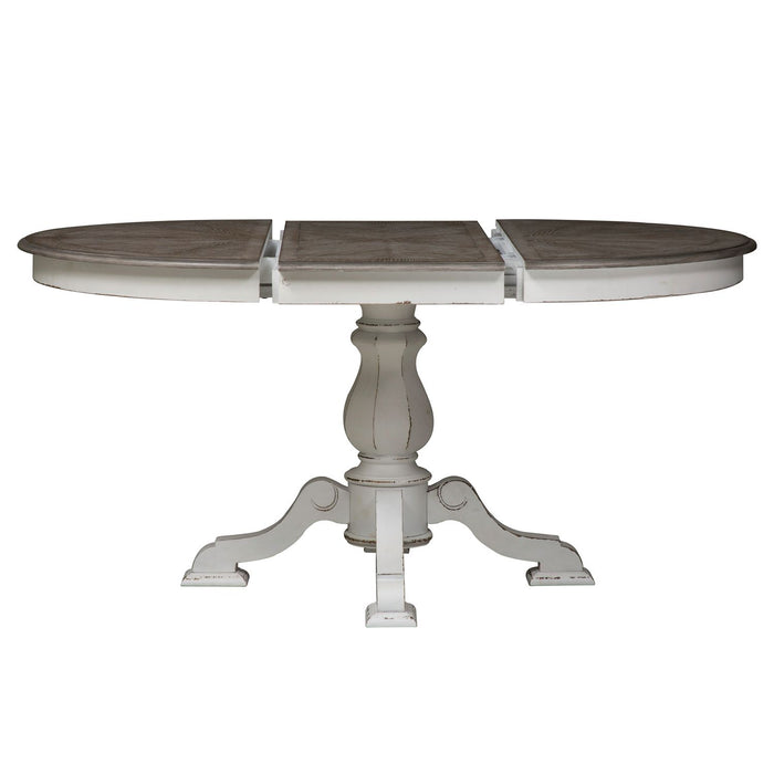 Magnolia Manor Pedestal Table - Furniture 4 Less (Jacksonville, NC)