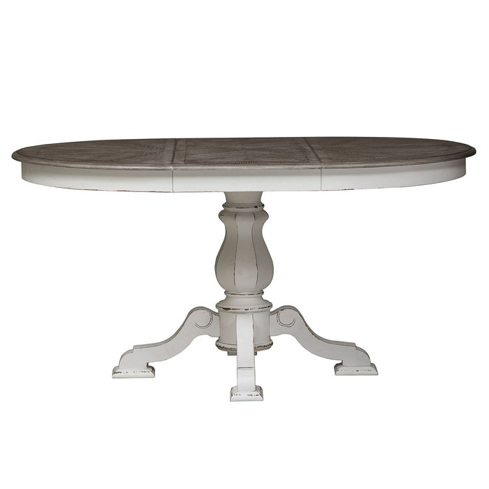 Magnolia Manor Pedestal Table - Furniture 4 Less (Jacksonville, NC)