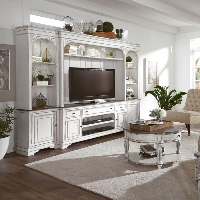 Magnolia Manor Entertainment Hutch - Furniture 4 Less (Jacksonville, NC)