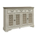 Magnolia Manor Hall Buffet in Antique White - Furniture 4 Less (Jacksonville, NC)