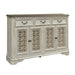 Liberty Furniture Magnolia Manor Hall Buffet in Antique White - Furniture 4 Less (Jacksonville, NC)