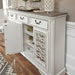 Liberty Furniture Magnolia Manor Hall Buffet in Antique White - Furniture 4 Less (Jacksonville, NC)