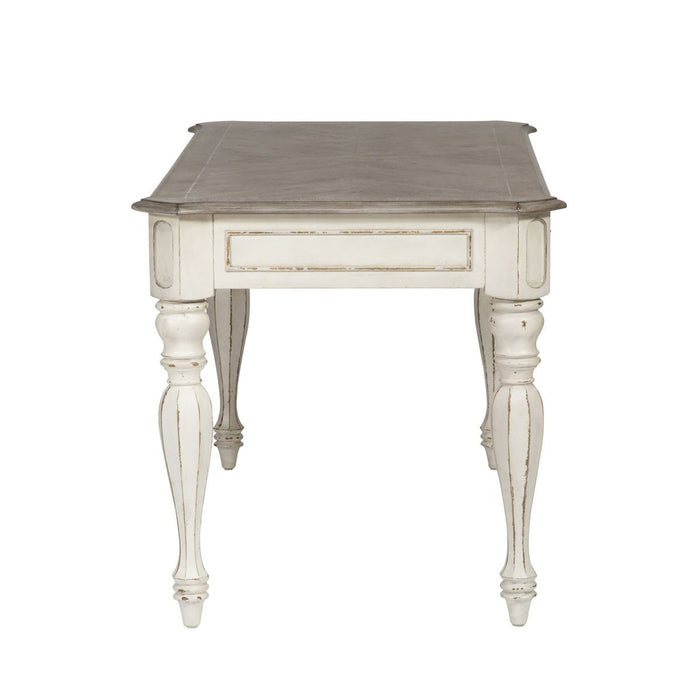 Liberty Magnolia Manor Writing Desk in Antique White - Furniture 4 Less (Jacksonville, NC)