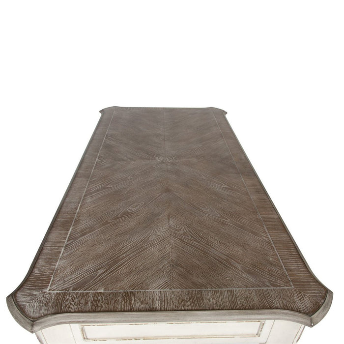 Liberty Magnolia Manor Writing Desk in Antique White - Furniture 4 Less (Jacksonville, NC)