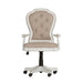 Magnolia Manor Jr Executive Desk Chair in Antique White - Furniture 4 Less (Jacksonville, NC)