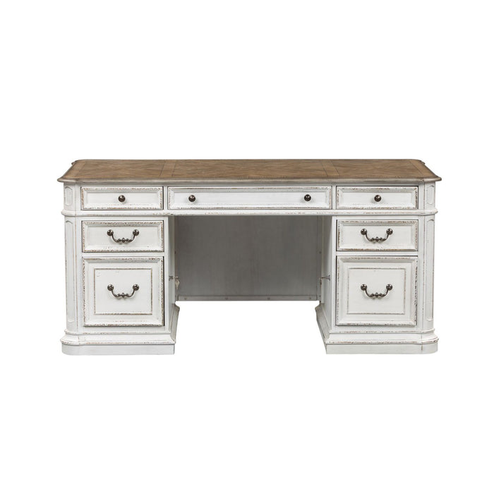 Magnolia Manor Complete 5 Piece Desk - Furniture 4 Less (Jacksonville, NC)