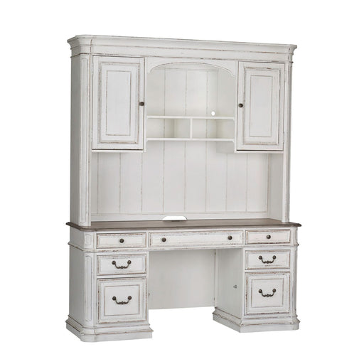 Magnolia Manor Credenza & Hutch - Furniture 4 Less (Jacksonville, NC)