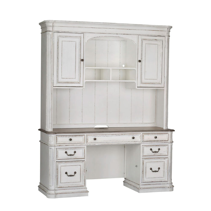 Magnolia Manor Credenza & Hutch - Furniture 4 Less (Jacksonville, NC)