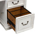 Liberty Magnolia Manor Jr Executive Desk in Antique White 244-HOJ-DSK - Furniture 4 Less (Jacksonville, NC)