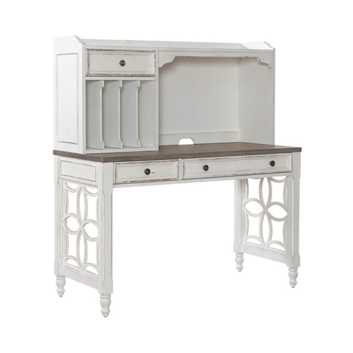 Magnolia Manor L Shaped Desk Set - Furniture 4 Less (Jacksonville, NC)