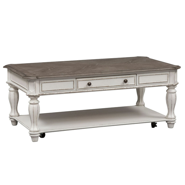Magnolia Manor Rectangular Cocktail Table - Furniture 4 Less (Jacksonville, NC)