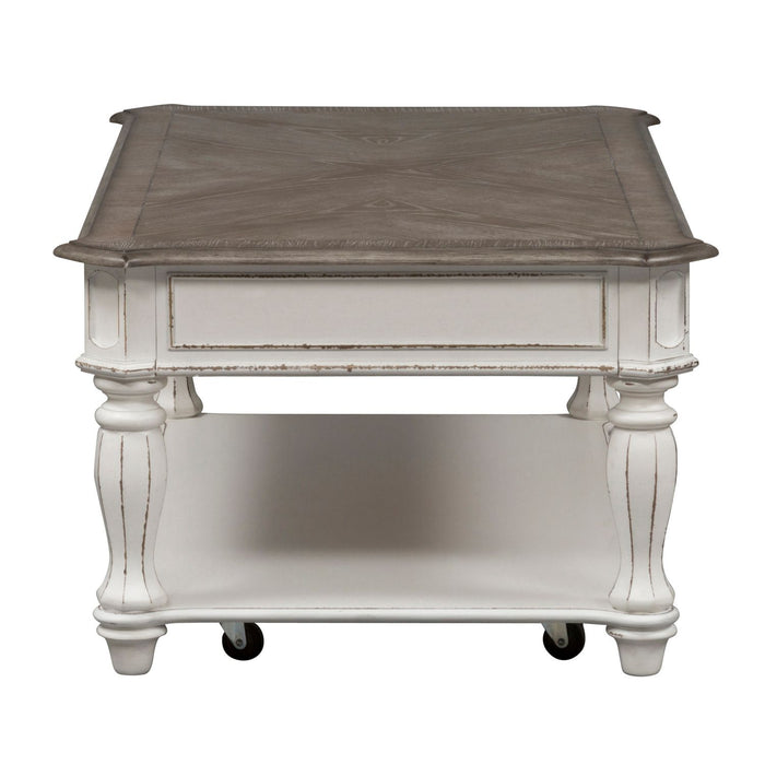 Magnolia Manor Rectangular Cocktail Table - Furniture 4 Less (Jacksonville, NC)