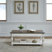 Magnolia Manor Lift Top Cocktail Table in Antique White - Furniture 4 Less (Jacksonville, NC)