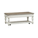 Magnolia Manor Lift Top Cocktail Table in Antique White - Furniture 4 Less (Jacksonville, NC)