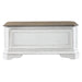 Magnolia Manor Storage Trunk in Antique White - Furniture 4 Less (Jacksonville, NC)