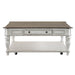 Magnolia Manor Oversized Square Cocktail Table - Furniture 4 Less (Jacksonville, NC)