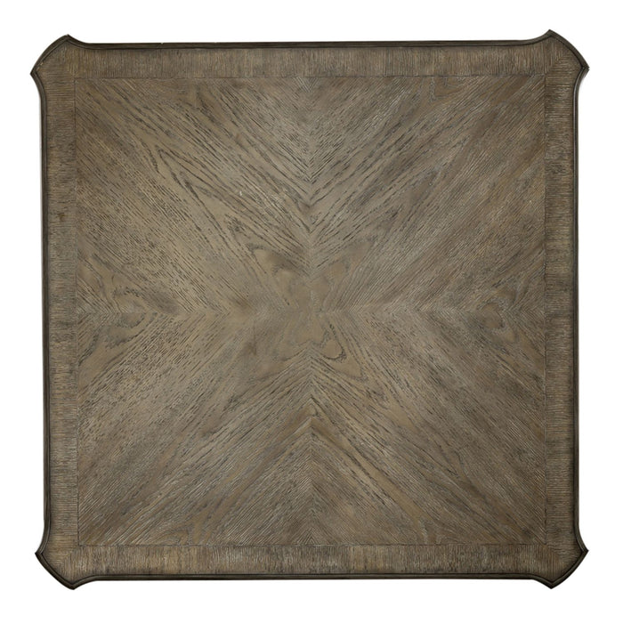 Magnolia Manor Oversized Square Cocktail Table - Furniture 4 Less (Jacksonville, NC)