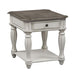 Liberty Magnolia Manor Accent Bench in Antique White - Furniture 4 Less (Jacksonville, NC)