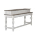Magnolia Manor Console Bar Table in Antique White - Furniture 4 Less (Jacksonville, NC)