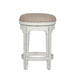 Magnolia Manor Console Swivel Stool in Antique White - Furniture 4 Less (Jacksonville, NC)
