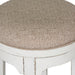 Magnolia Manor Console Swivel Stool in Antique White - Furniture 4 Less (Jacksonville, NC)