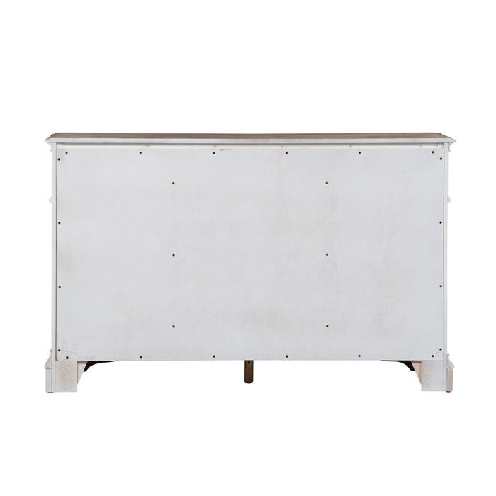 Magnolia Manor Server in Antique White - Furniture 4 Less (Jacksonville, NC)