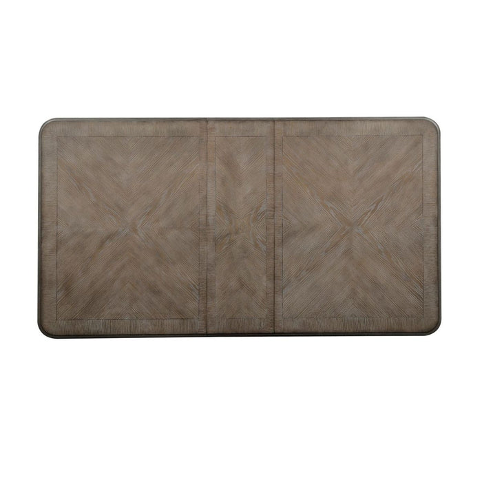 Liberty Furniture Magnolia Manor Leg Table in Antique White Base w/ Weathered Bark Tops - Furniture 4 Less (Jacksonville, NC)