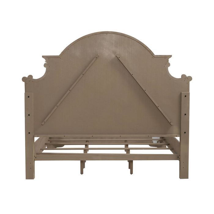 Magnolia Manor King Panel Bed - Furniture 4 Less (Jacksonville, NC)