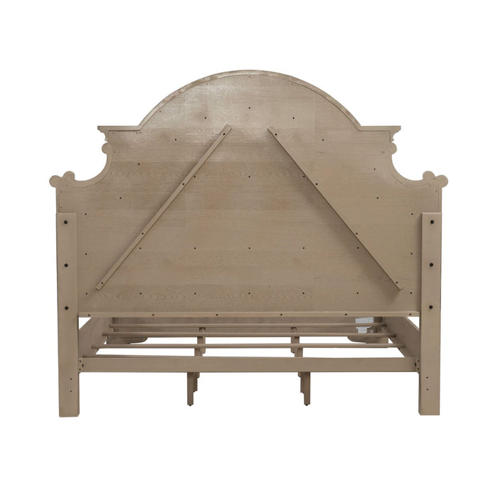 Magnolia Manor King Uph Bed - Furniture 4 Less (Jacksonville, NC)