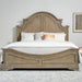 Liberty Furniture Magnolia Manor II Queen Panel Bed in Weathered Bisque image