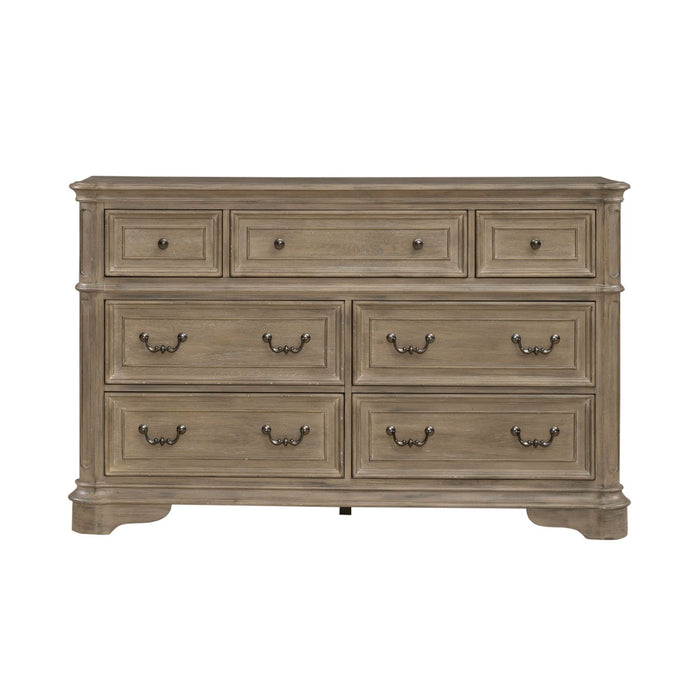 Magnolia Manor 7 Drawer Dresser - Furniture 4 Less (Jacksonville, NC)