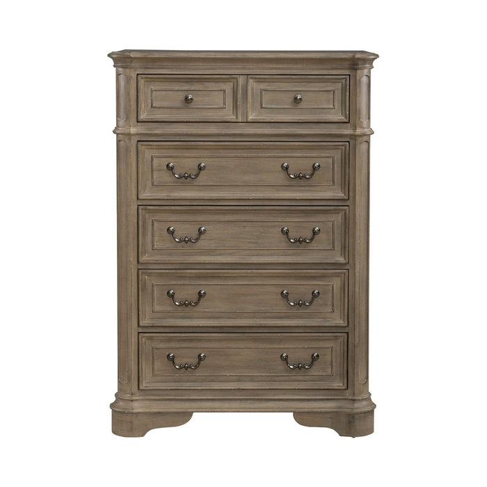 Magnolia Manor 5 Drawer Chest - Furniture 4 Less (Jacksonville, NC)