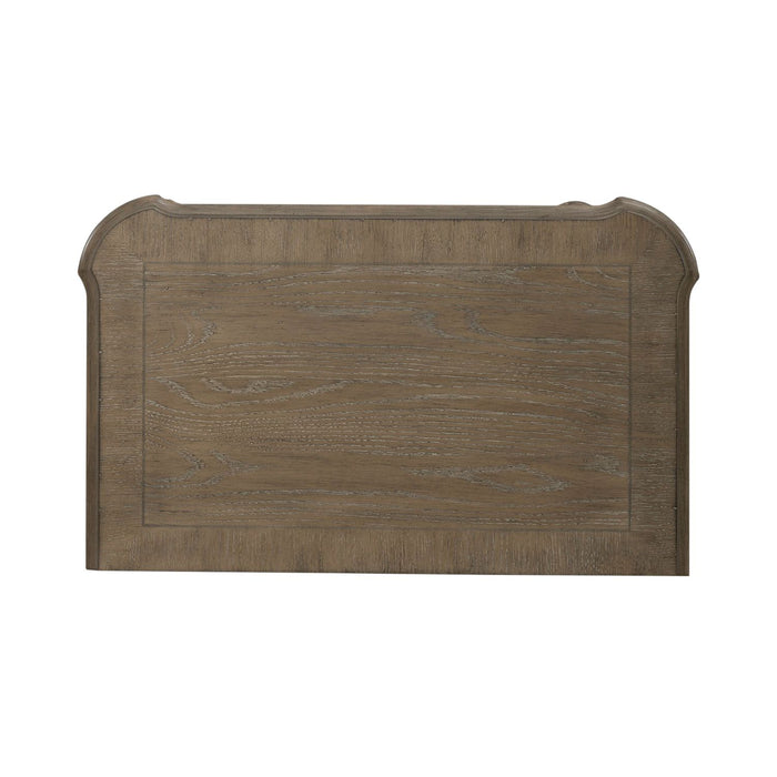 Magnolia Manor II 2 Drawer Nightstand in Weathered Bisque - Furniture 4 Less (Jacksonville, NC)