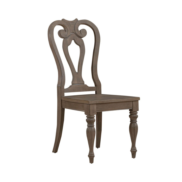 Liberty Furniture Magnolia Manor Splat Back Side Chair (RTA) (Set of 2) in Weathered Bisque image