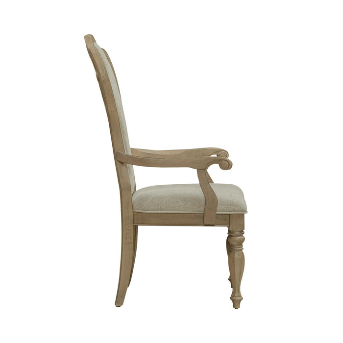 Magnolia Manor Splat Back Uph Arm Chair (RTA) - Furniture 4 Less (Jacksonville, NC)