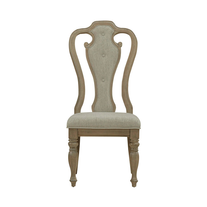Magnolia Manor Splat Back Uph Side Chair (RTA) - Furniture 4 Less (Jacksonville, NC)