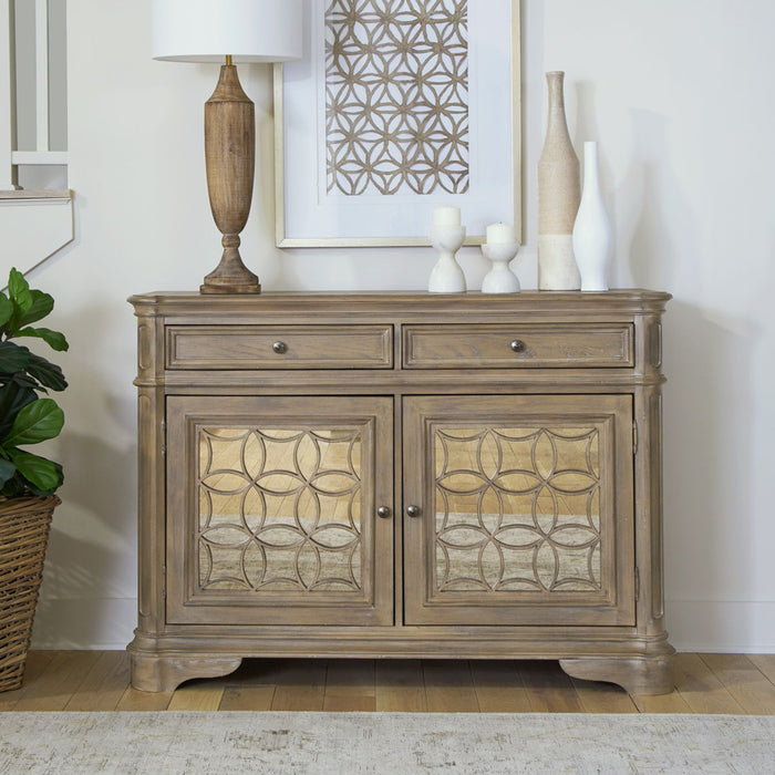 Liberty Furniture Magnolia Manor Buffet in Weathered Bisque - Furniture 4 Less (Jacksonville, NC)