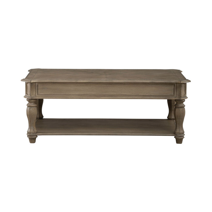 Magnolia Manor Rectangular Cocktail Table - Furniture 4 Less (Jacksonville, NC)