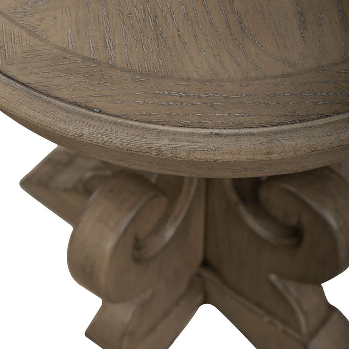 Magnolia Manor Round End Table - Furniture 4 Less (Jacksonville, NC)