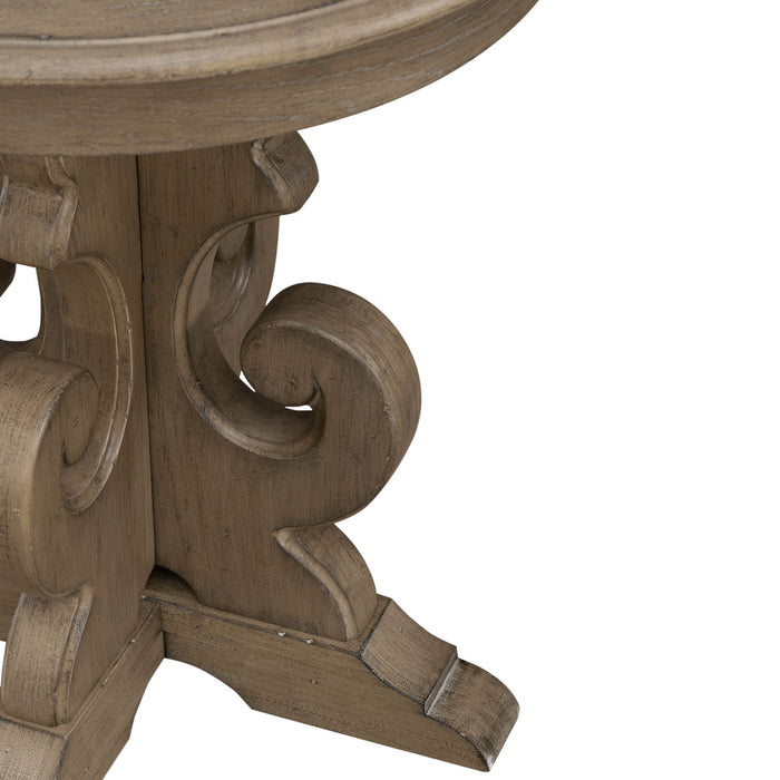 Magnolia Manor Round End Table - Furniture 4 Less (Jacksonville, NC)