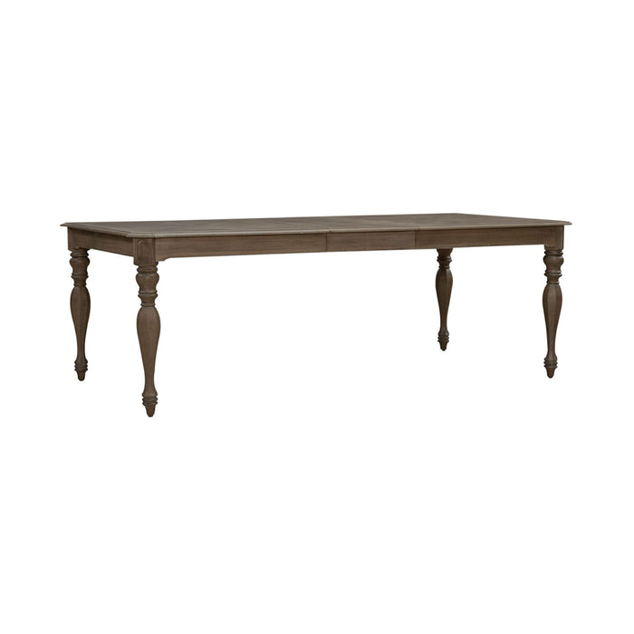 Liberty Furniture Magnolia Manor Rectangular Leg Dining Table in Weathered Bisque - Furniture 4 Less (Jacksonville, NC)