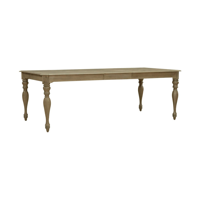 Liberty Furniture Magnolia Manor Rectangular Leg Dining Table in Weathered Bisque - Furniture 4 Less (Jacksonville, NC)
